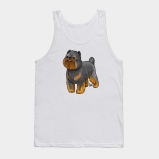 Dog - Brussell's Griffon - Black and Tan Tank Top